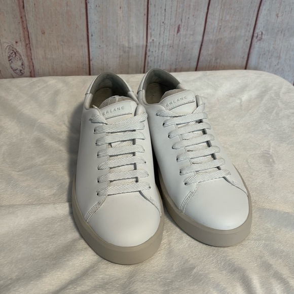 NWOT Everlane The ReLeather® Tennis Shoe - Picture 4 of 9